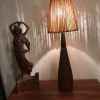 Teak table lamp - Image 4