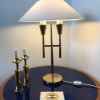 Modern Brass Table Lamp - Image 2