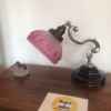 Pink Glass Table Llamp - Image 3