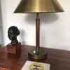 Brass & Leather Table Lamp - Image 3