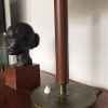 Brass & Leather Table Lamp - Image 5